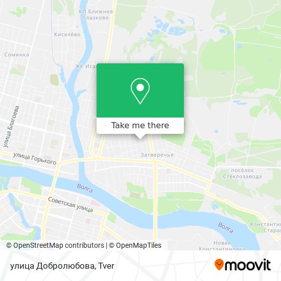 улица Добролюбова map