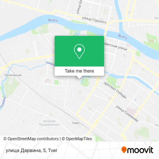 улица Дарвина, 5 map