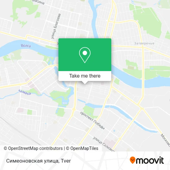 Симеоновская улица map