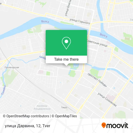улица Дарвина, 12 map