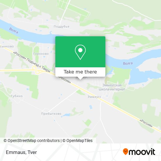 Emmaus map