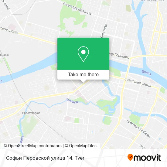 Софьи Перовской улица 14 map