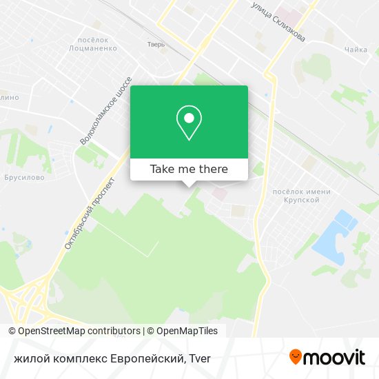 жилой комплекс Европейский map