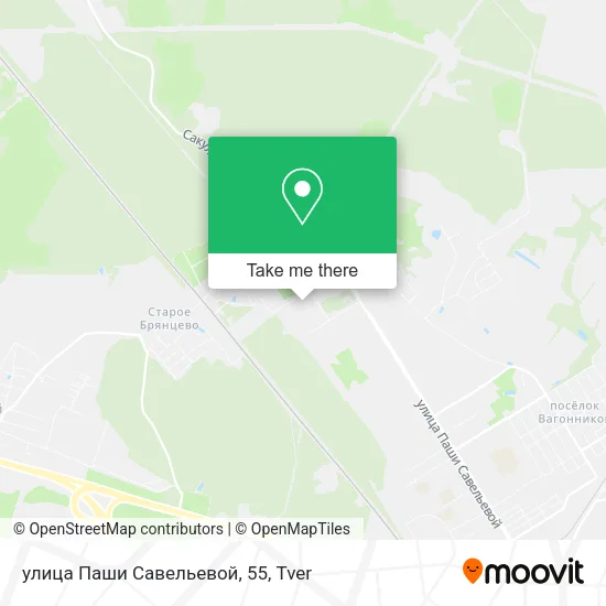 улица Паши Савельевой, 55 map