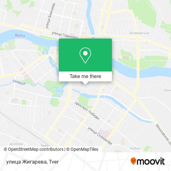 улица Жигарева map