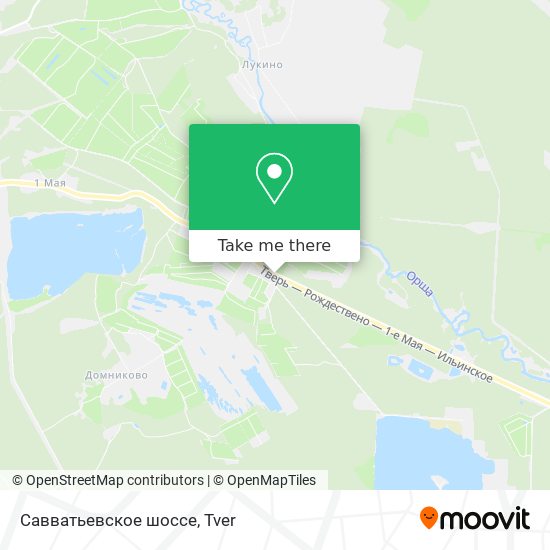 Савватьевское шоссе map