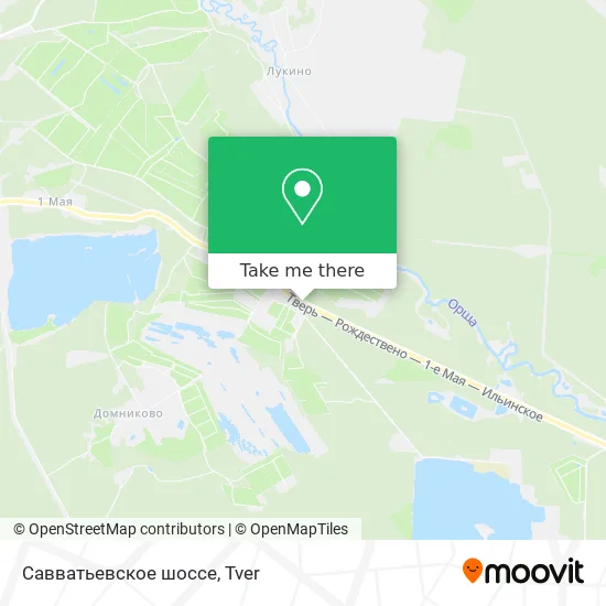 Савватьевское шоссе map