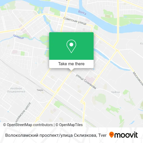 Волоколамский проспект / улица Склизкова map