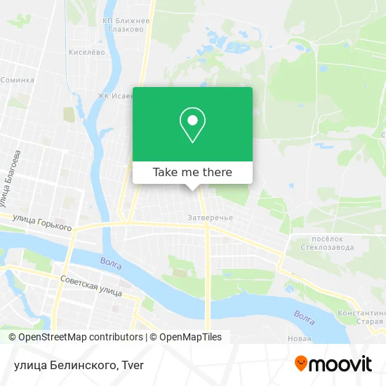 улица Белинского map