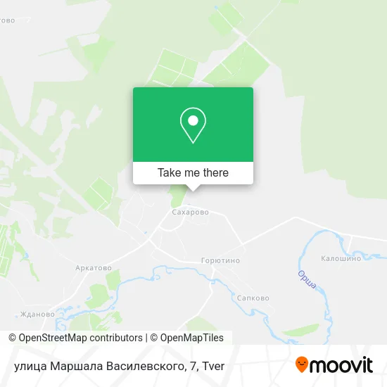 улица Маршала Василевского, 7 map