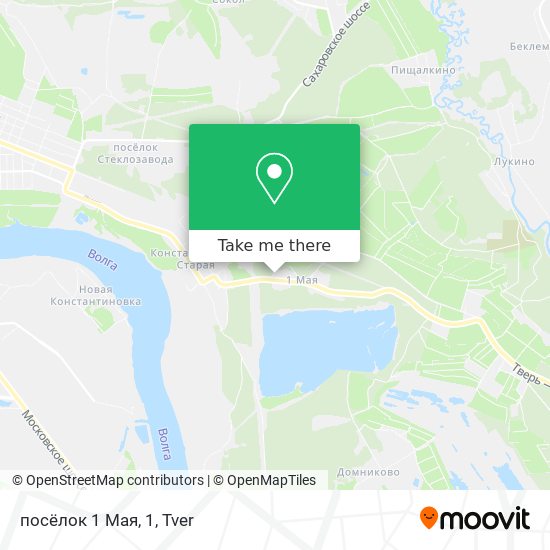 посёлок 1 Мая, 1 map
