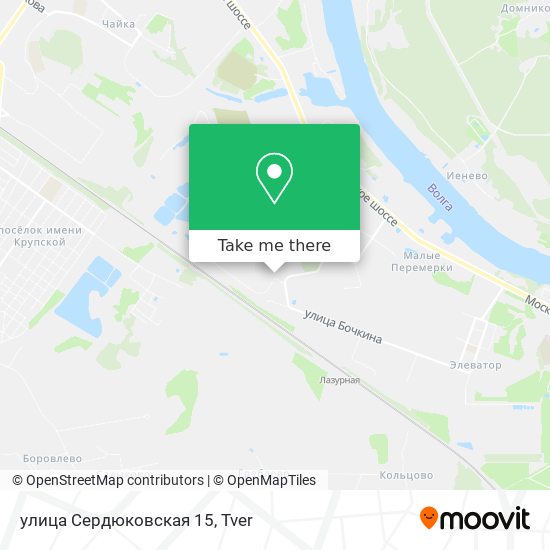 улица Сердюковская 15 map