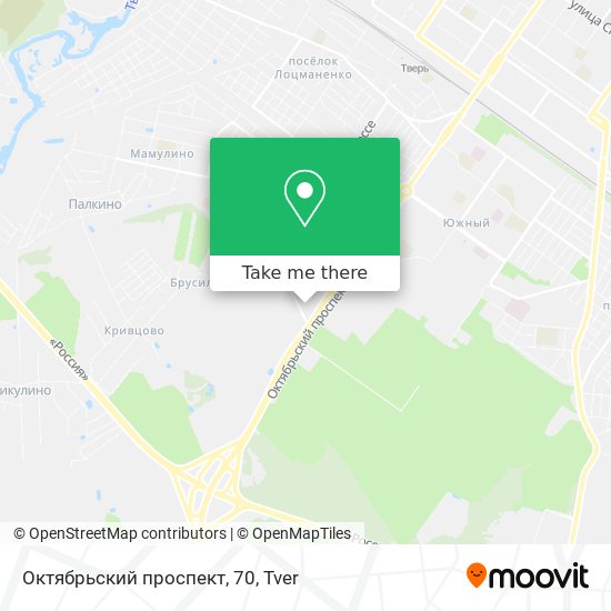 Октябрьский проспект, 70 map