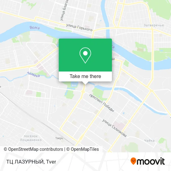 ТЦ ЛАЗУРНЫЙ map