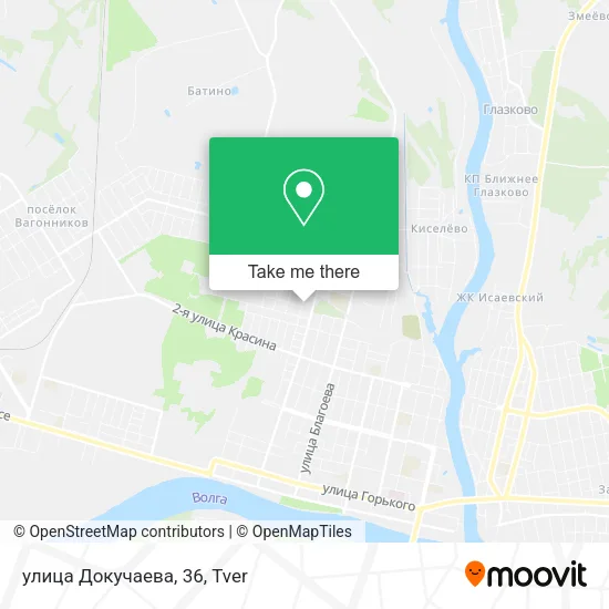улица Докучаева, 36 map