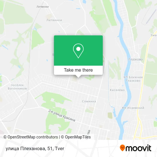 улица Плеханова, 51 map