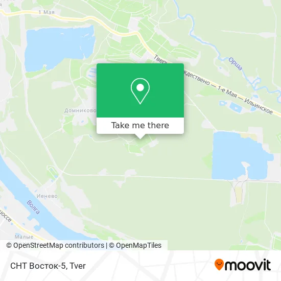 СНТ Восток-5 map