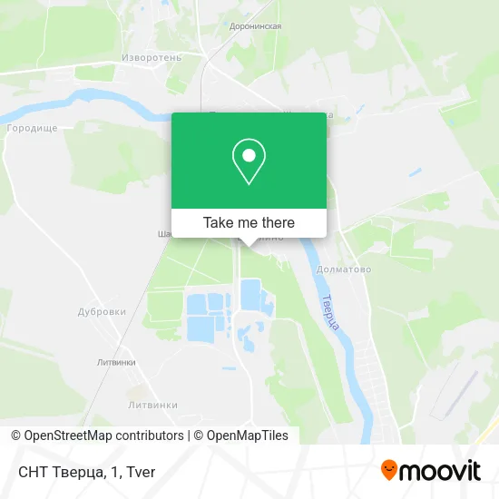 СНТ Тверца, 1 map