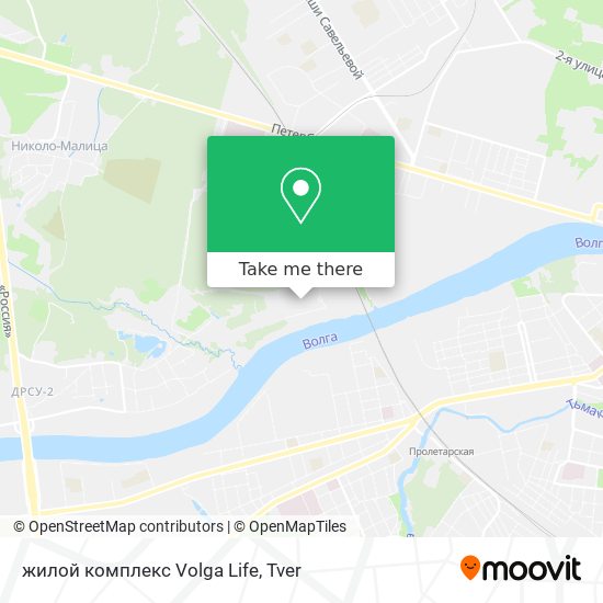 жилой комплекс Volga Life map