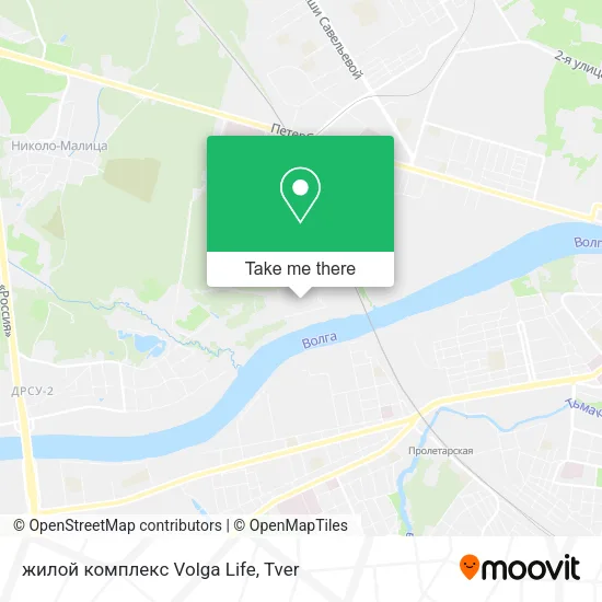 жилой комплекс Volga Life map