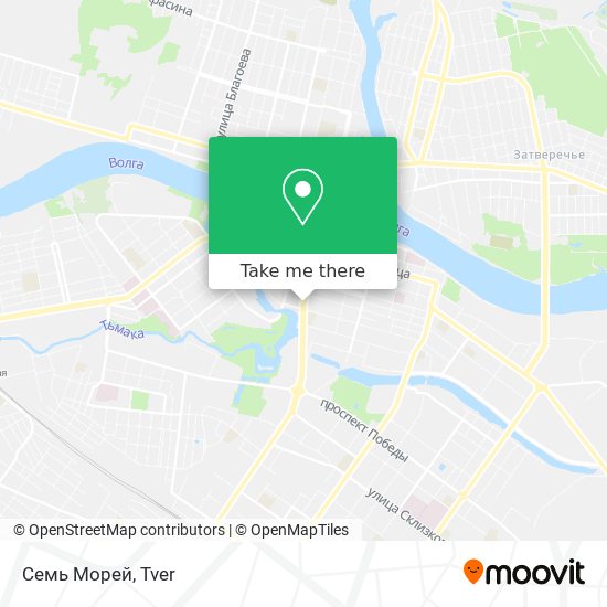 Семь Морей map