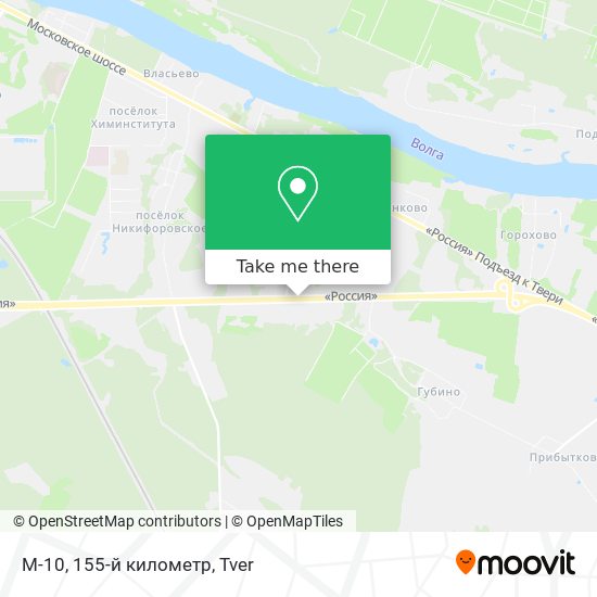 М-10, 155-й километр map