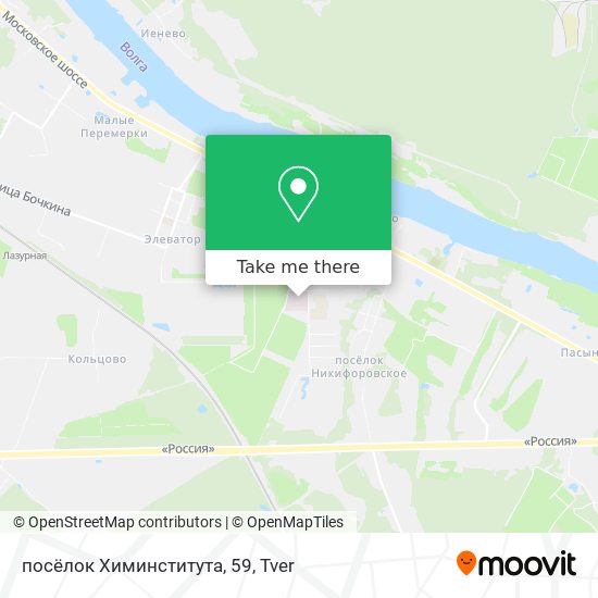 посёлок Химинститута, 59 map