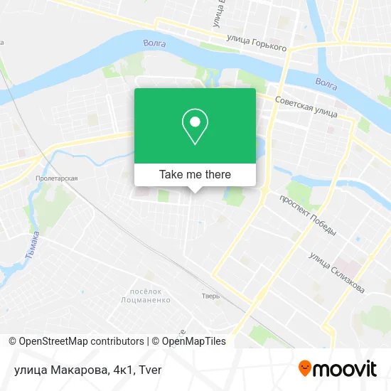 улица Макарова, 4к1 map