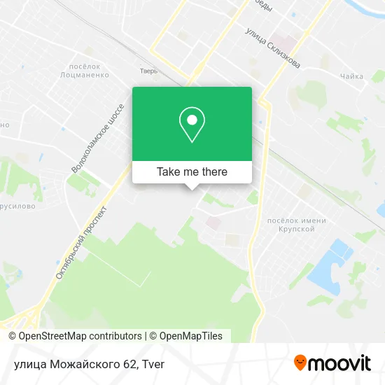 улица Можайского 62 map