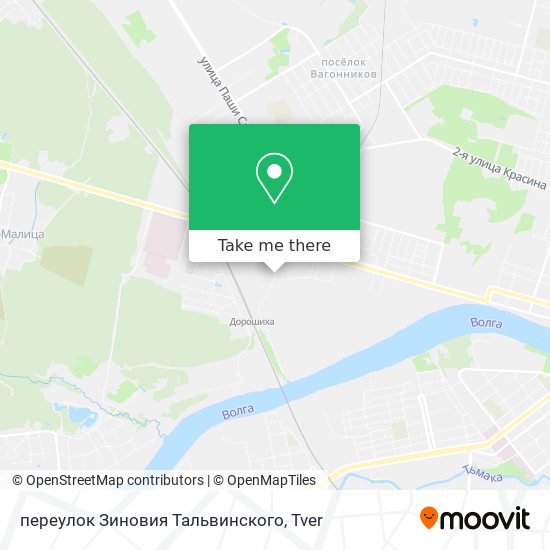 переулок Зиновия Тальвинского map