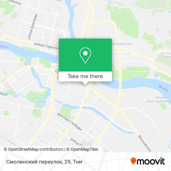 Смоленский переулок, 29 map