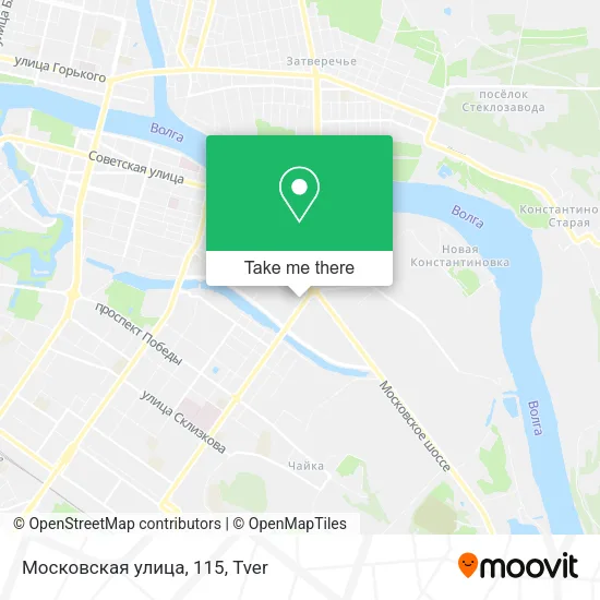 Московская улица, 115 map