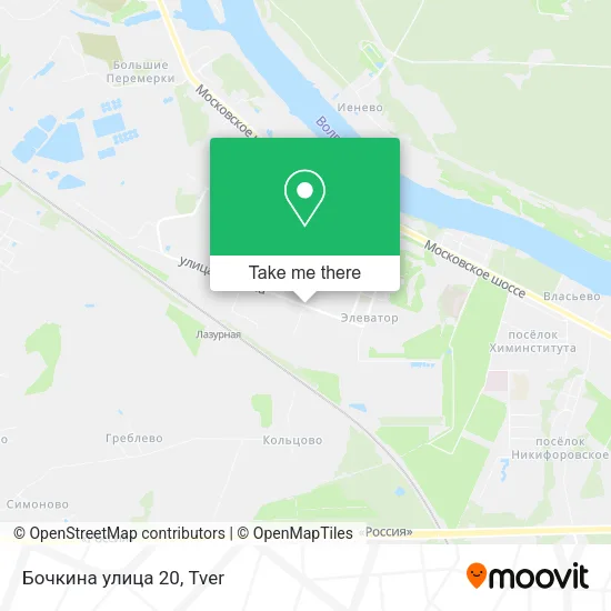 Бочкина улица 20 map