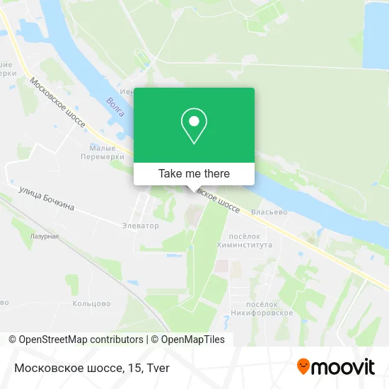 Московское шоссе, 15 map