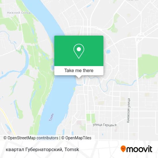 квартал Губернаторский map