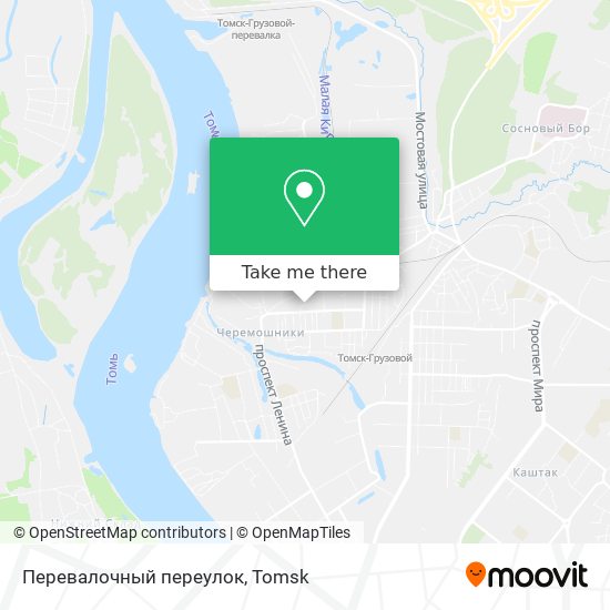 Перевалочный переулок map