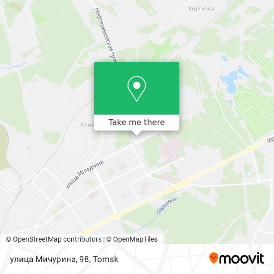 улица Мичурина, 98 map