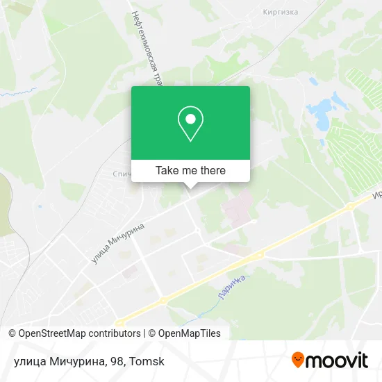 улица Мичурина, 98 map