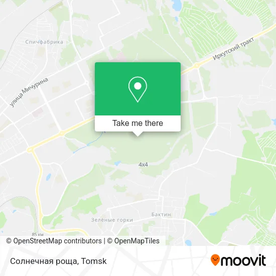 Солнечная роща map