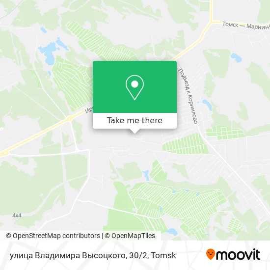 улица Владимира Высоцкого, 30 / 2 map