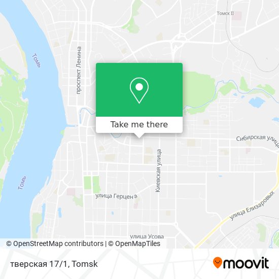 тверская 17/1 map