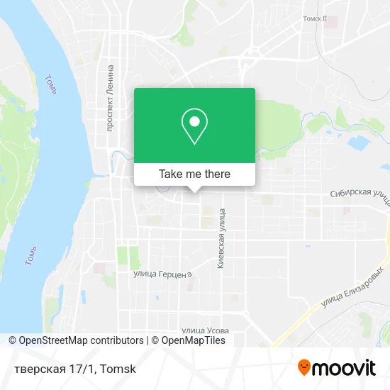 тверская 17/1 map