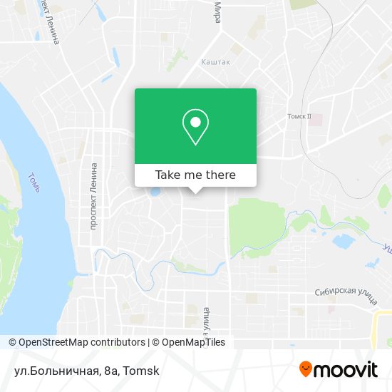 ул.Больничная, 8а map