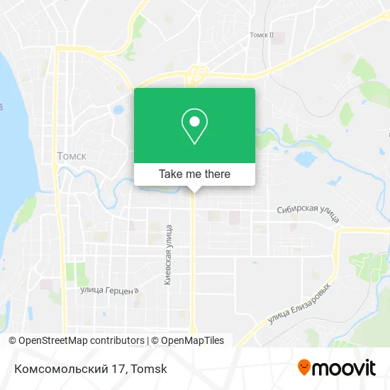 Комсомольский 17 map