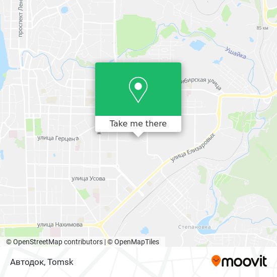 Автодок map