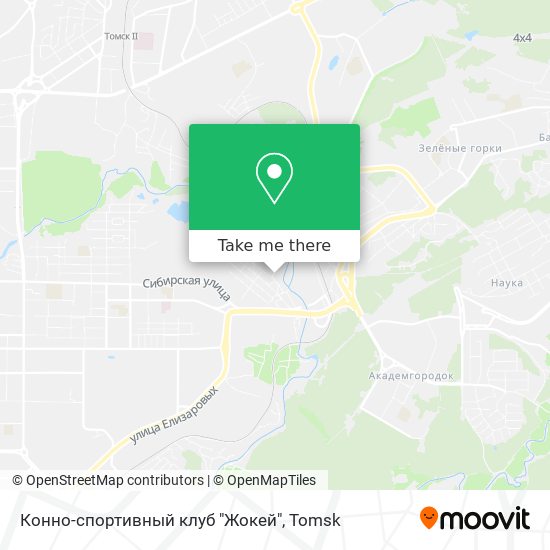 Конно-спортивный клуб "Жокей" map