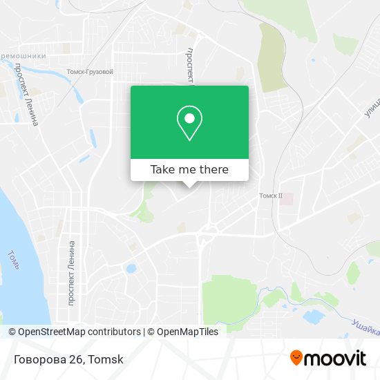 Говорова 26 map