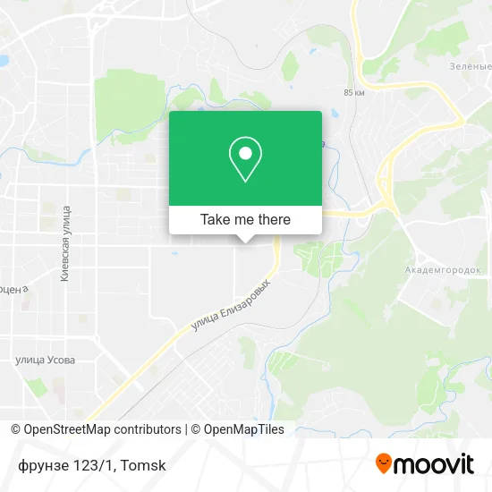 фрунзе 123/1 map