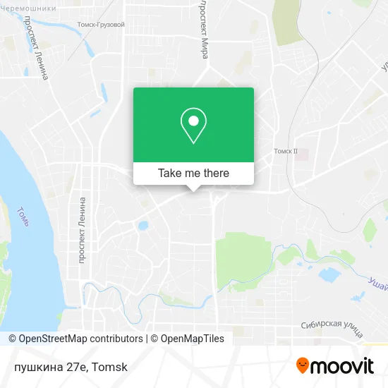 пушкина 27е map