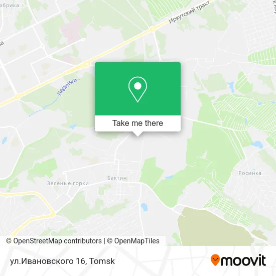 ул.Ивановского 16 map